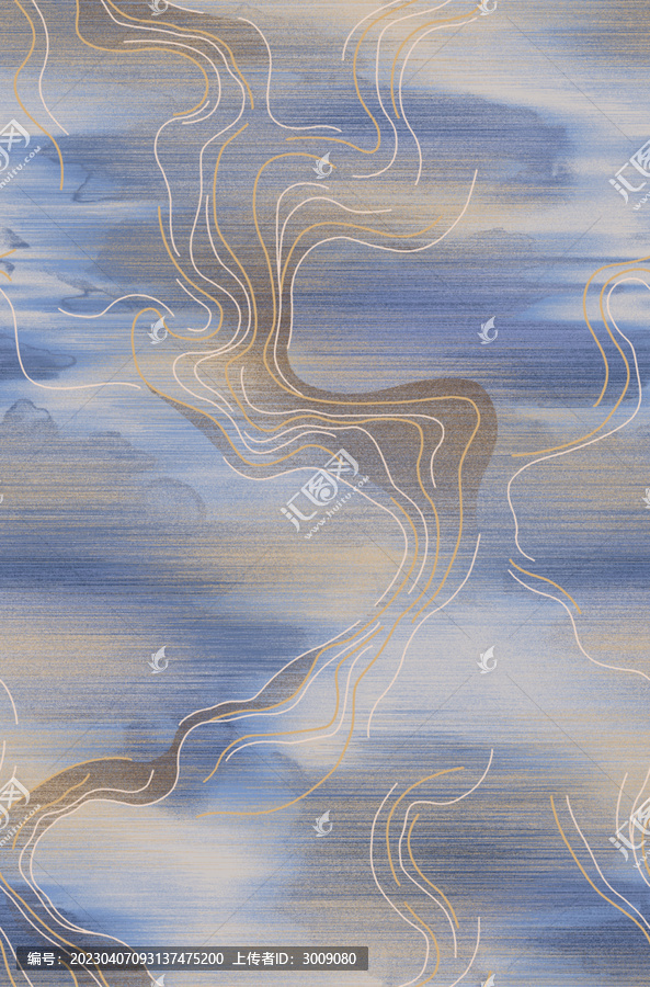 線條藝術(shù)地毯滿鋪