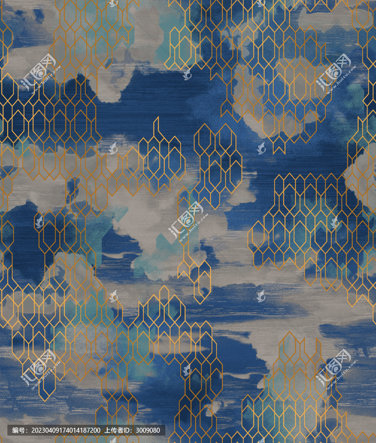 現(xiàn)代藝術(shù)八色滿鋪
