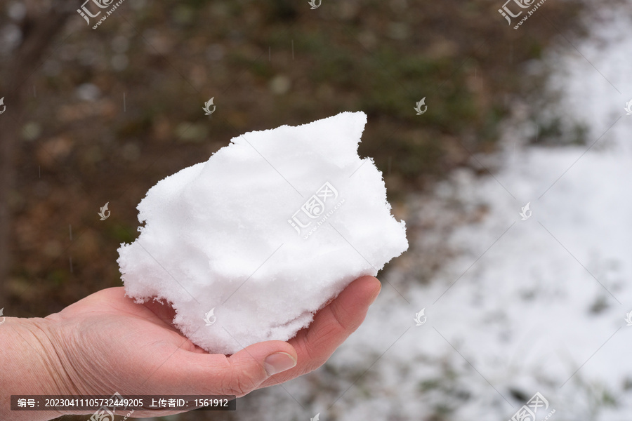 雪景人物