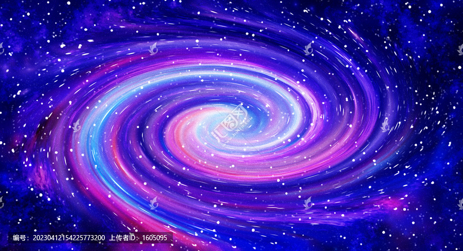 高清漩渦星空