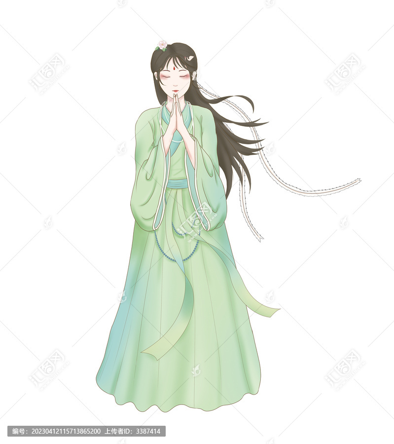 古風(fēng)唯美仙女插畫