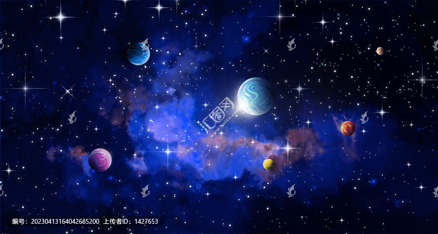 藍色星空