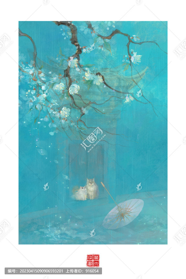 杏花春雨