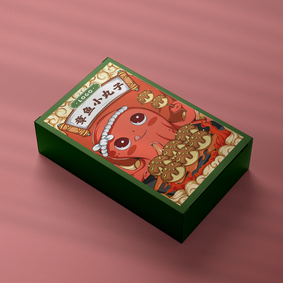 章魚小丸子包裝