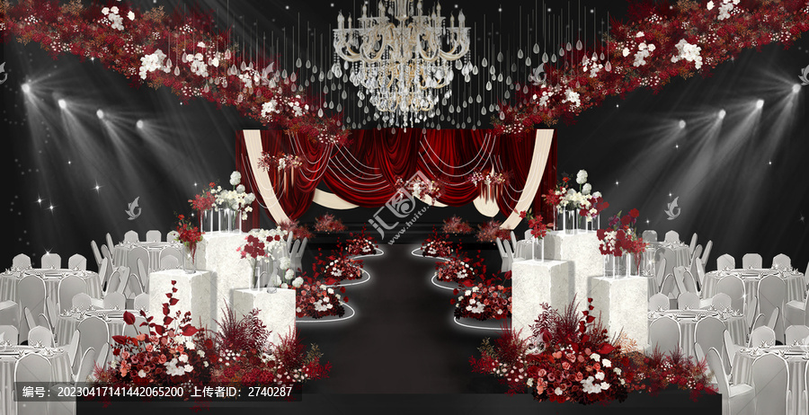 紅色布?；槎Y