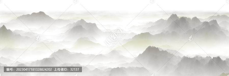 巨幅山水畫