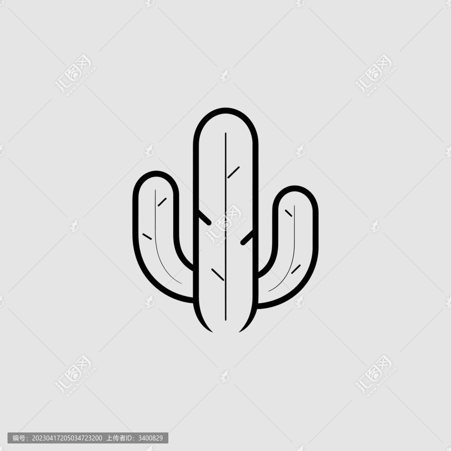 仙人掌logo