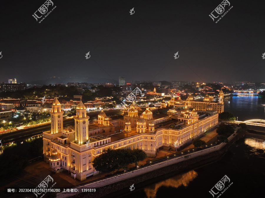 福州市中洲岛夜景