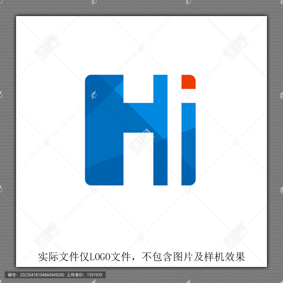 HI裝飾公司LOGO設(shè)計(jì)