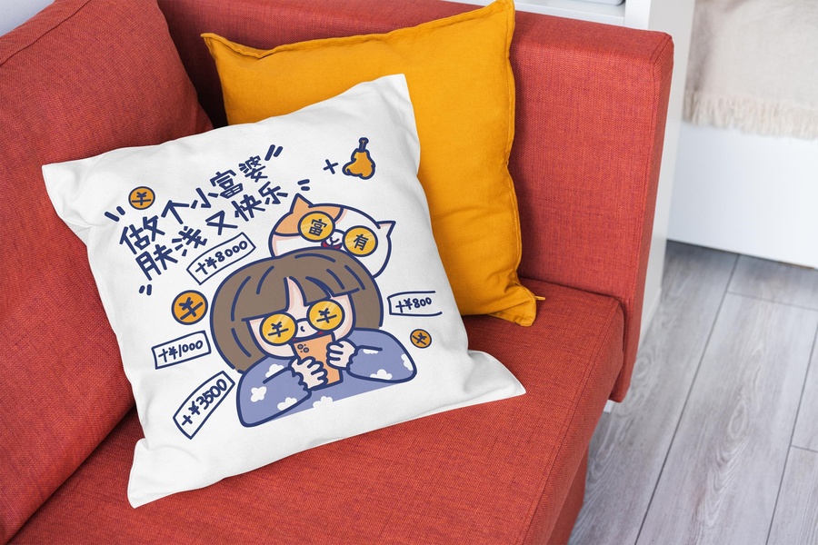 卡通印花插畫圖案