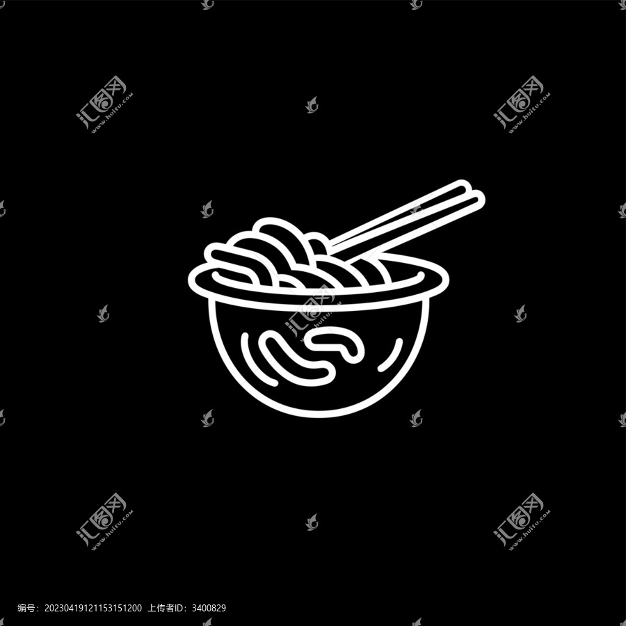 食物logo