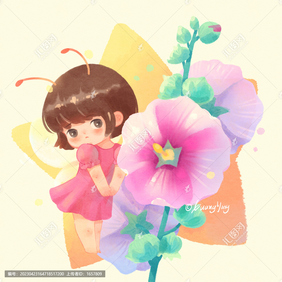 花仙子插畫