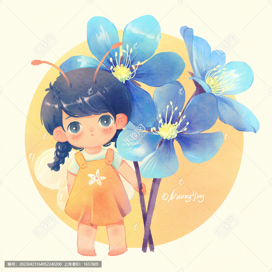 花仙子插畫