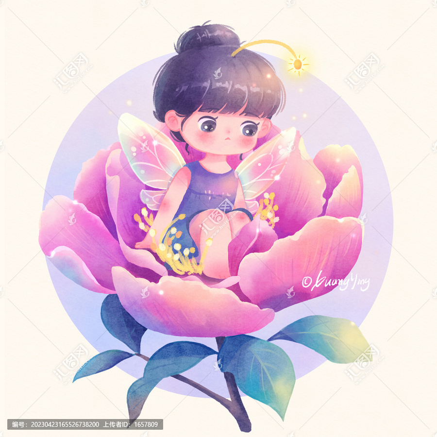 花仙子插畫