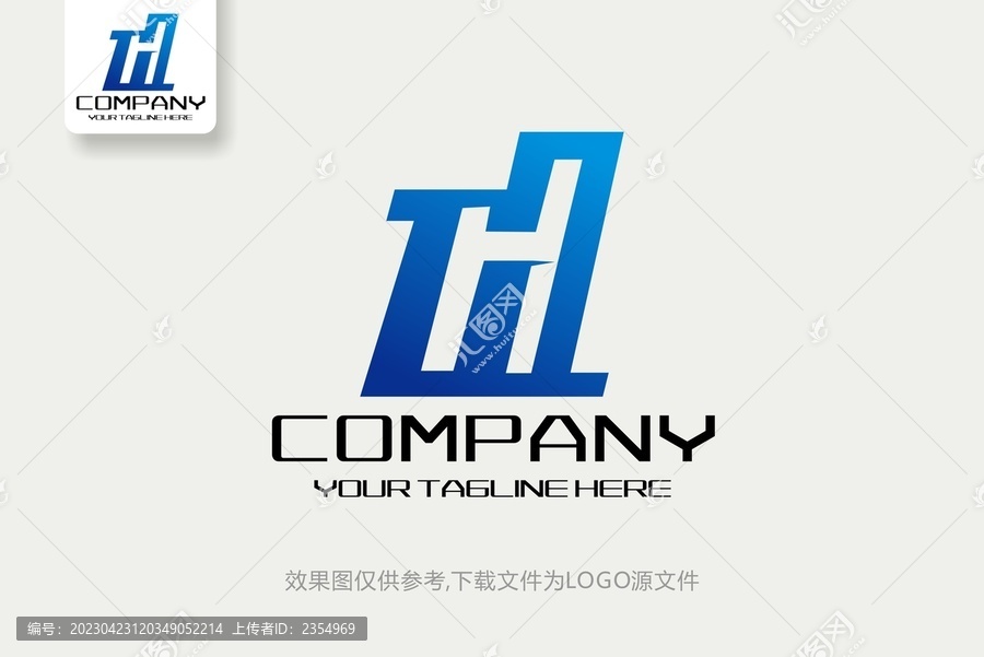 HT商業(yè)服務(wù)咨詢電子LOGO