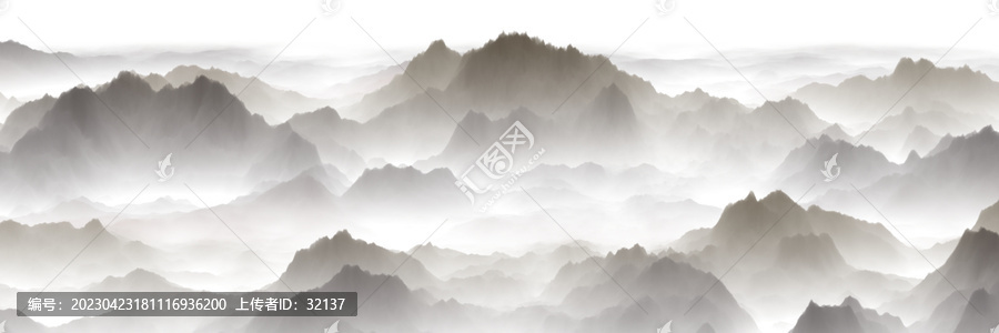 水墨山水畫
