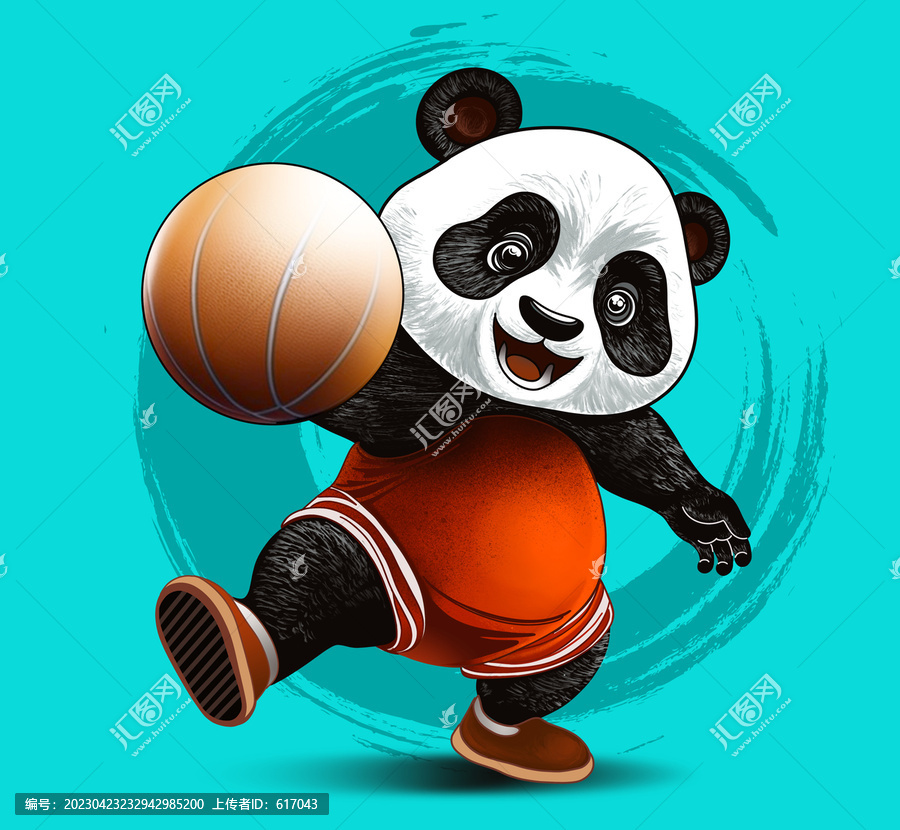 熊貓打籃球