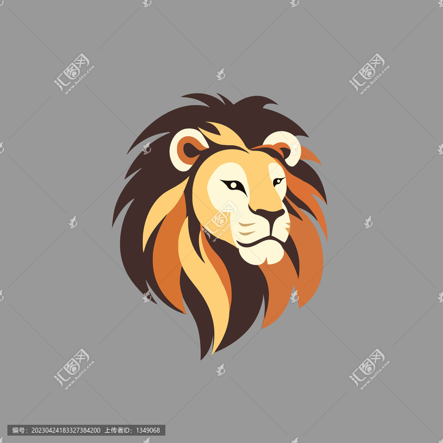 獅子插畫