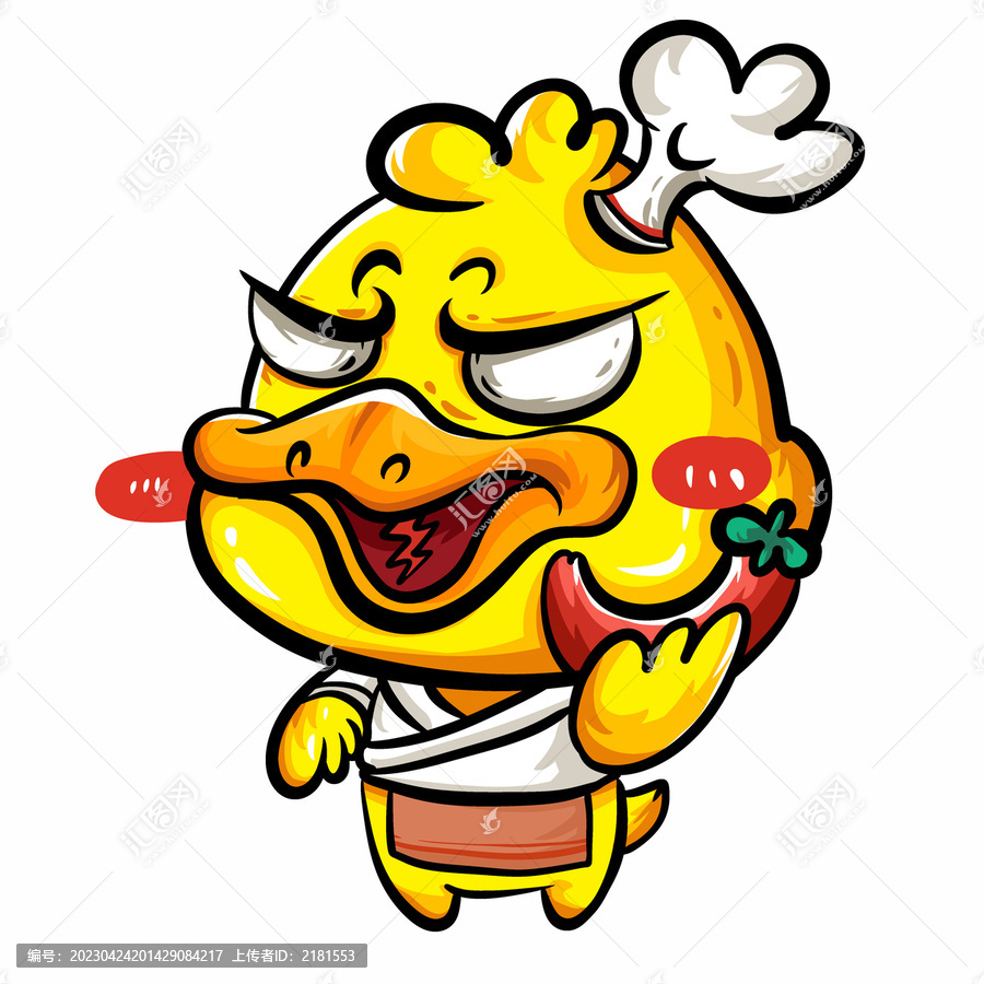 辣味的國潮黃鴨3