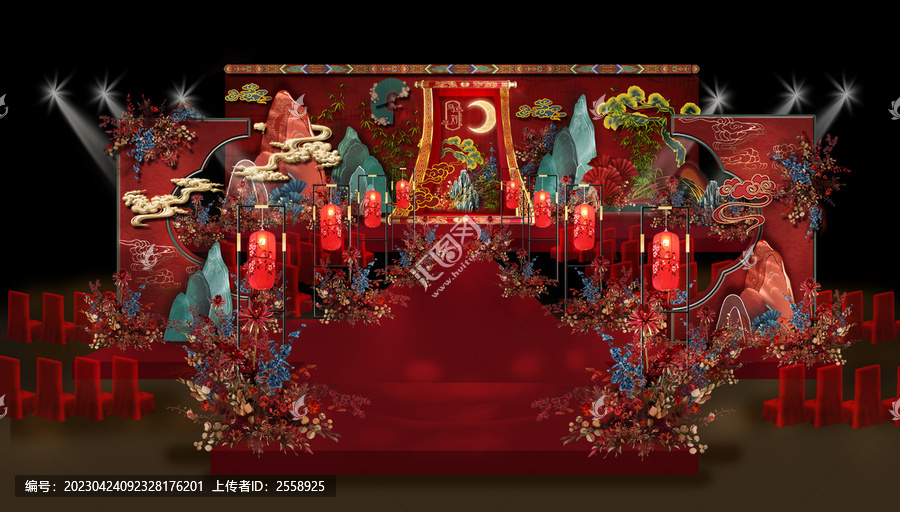 意境山水新中式婚禮