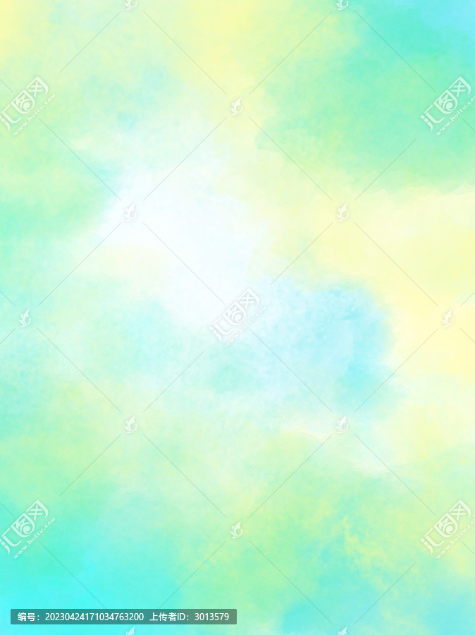 水彩筆刷暈染藝術(shù)紋理漸變背景