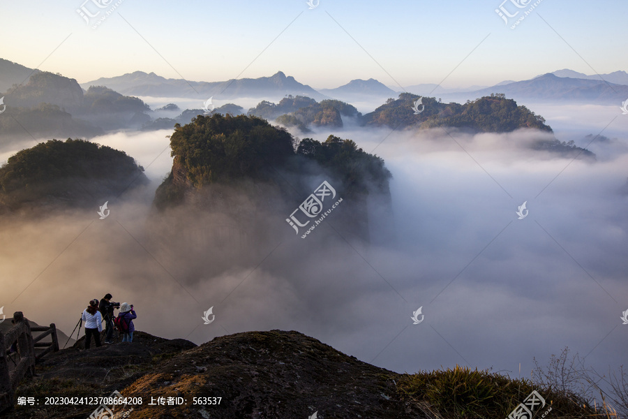 福建武夷山云海