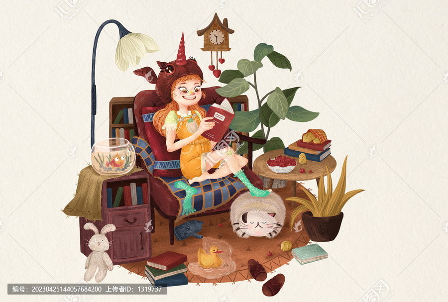 愛讀書的孩子