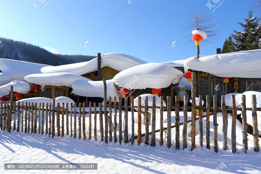 雪乡全景