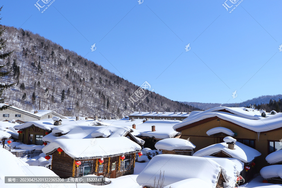 雪乡全景