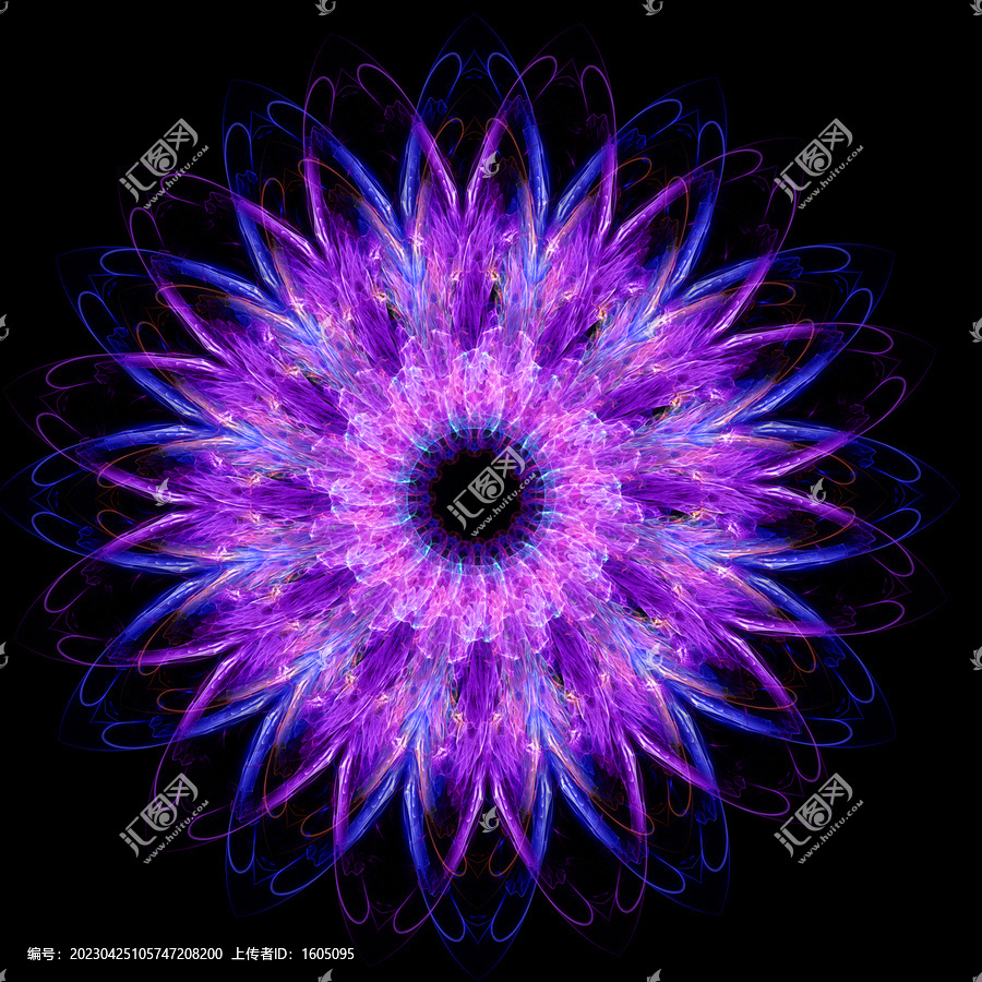 夢(mèng)幻分形花