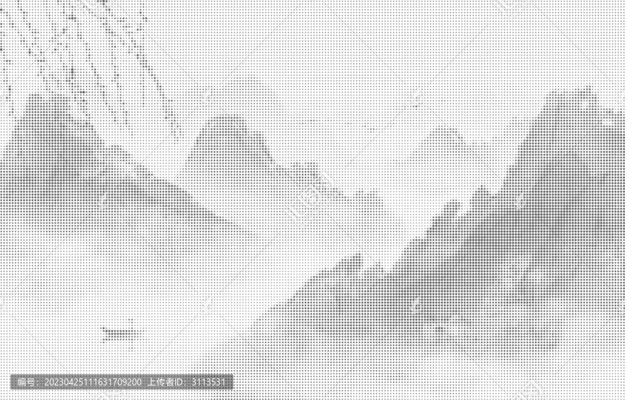 圓點山水激光鏤空
