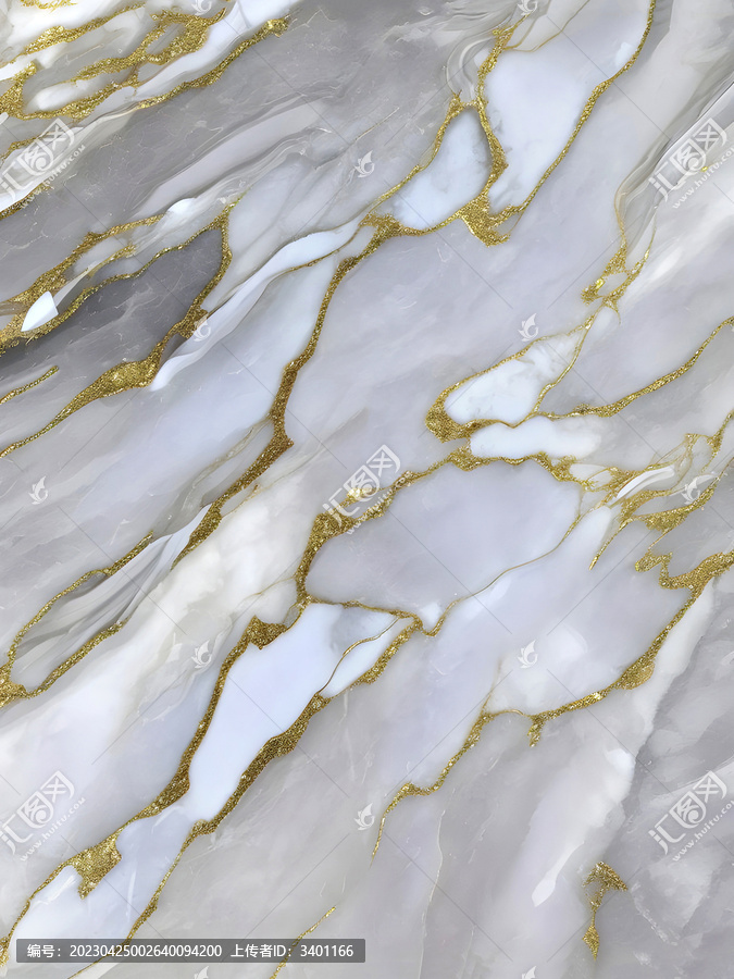 米白色大理石描金紋理