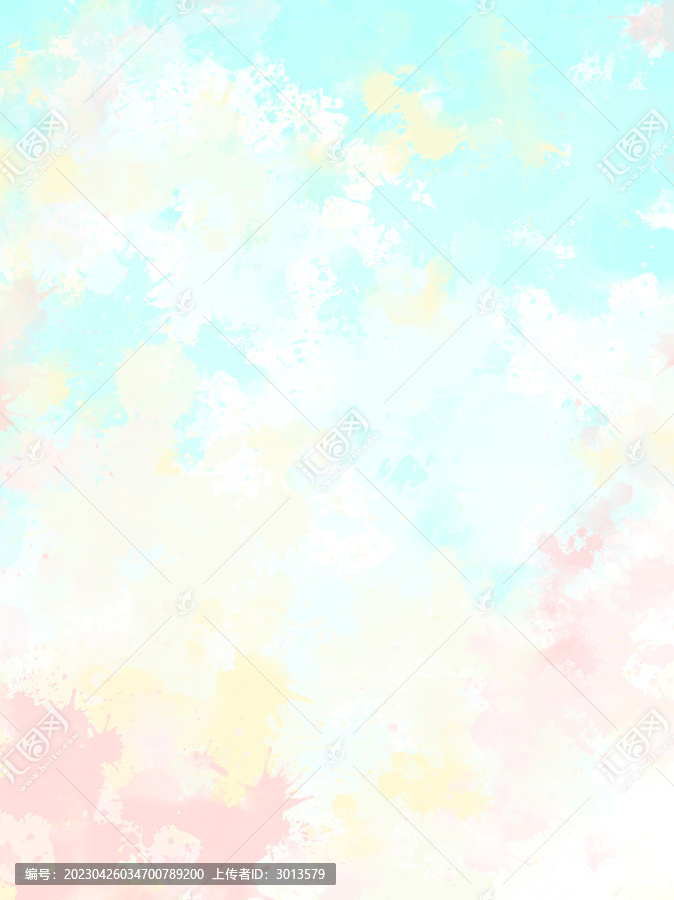水彩筆刷暈染紋理噴濺漸變背景