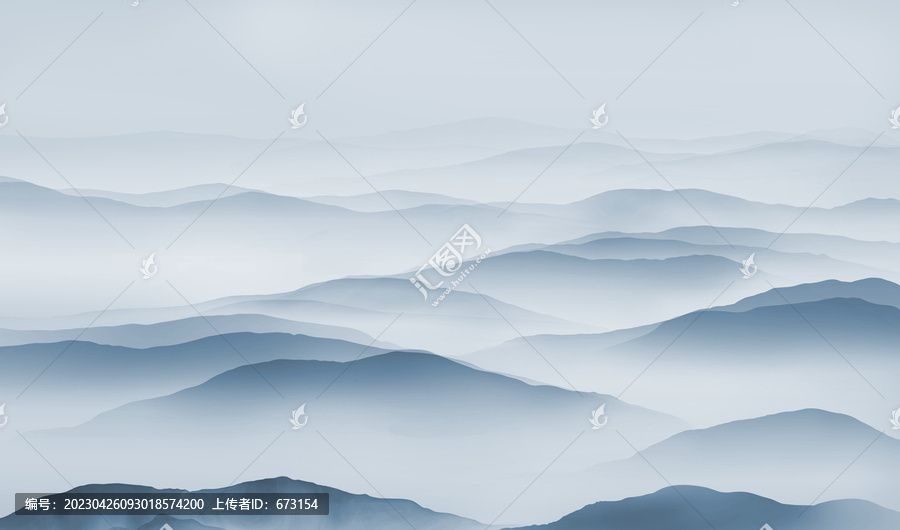 水墨山水畫