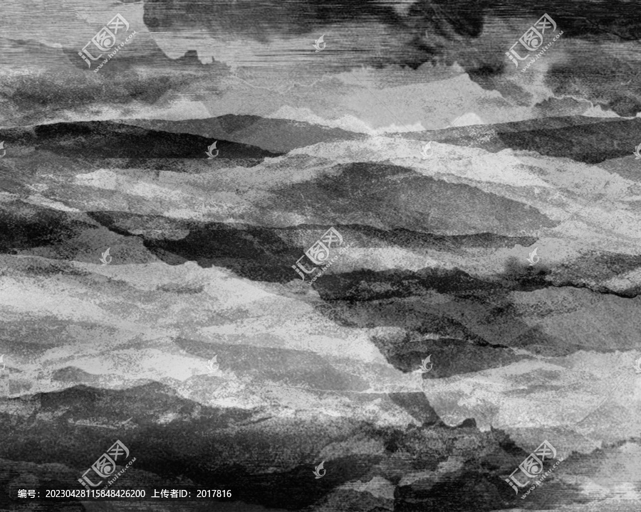 禪意水墨山水