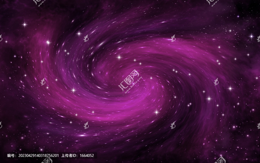 粉色星空