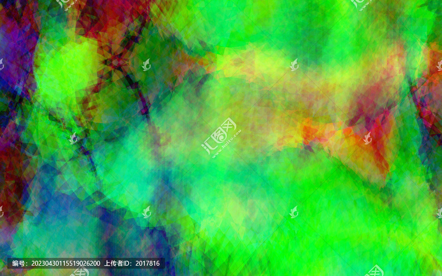 幻彩炫彩幾何線條圖案