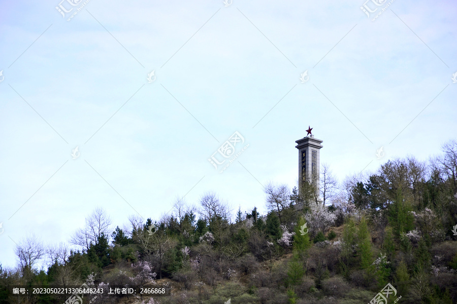 二郎山纪念碑