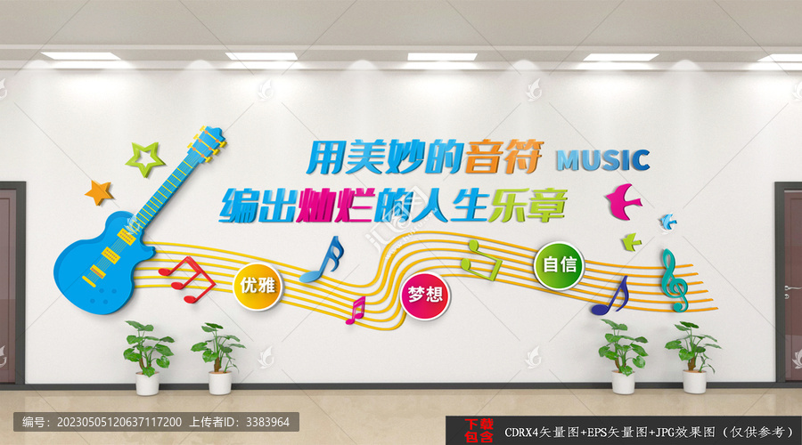 音樂教室文化墻