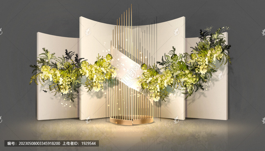 小清新綠色系韓式婚禮