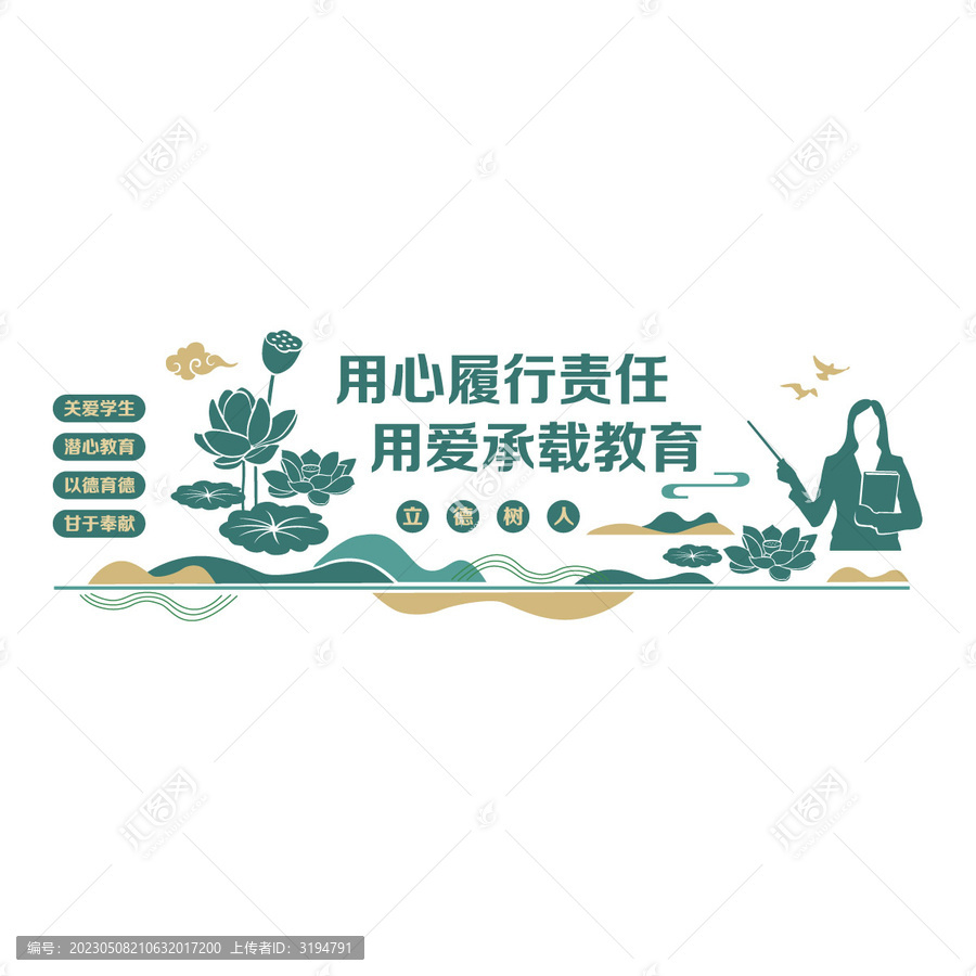 師德師風(fēng)文化墻