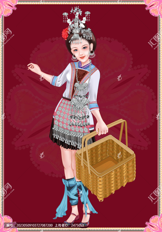 侗族女孩