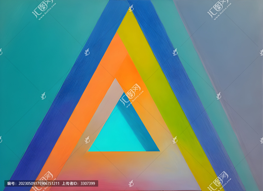 抽象三角形地毯紋理
