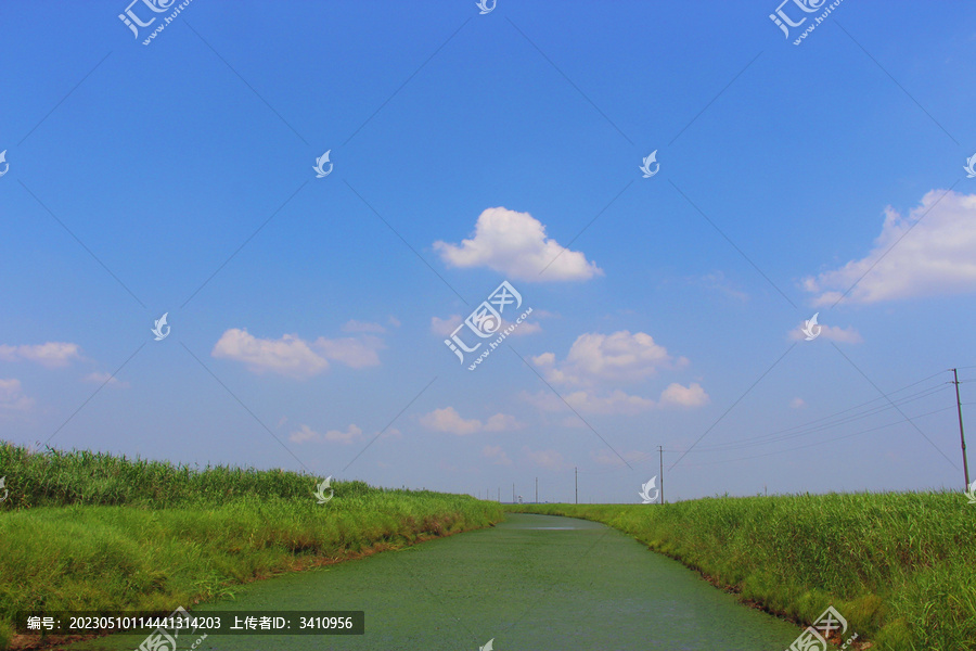 南昌南矶山自然保护区湿地风光