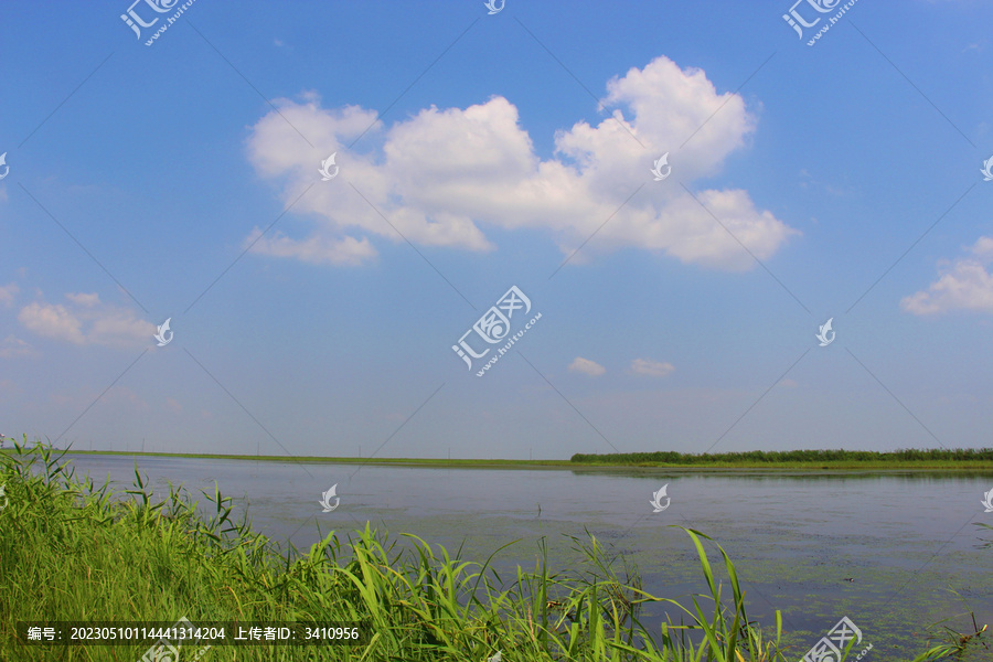 南昌南矶山自然保护区湿地风光