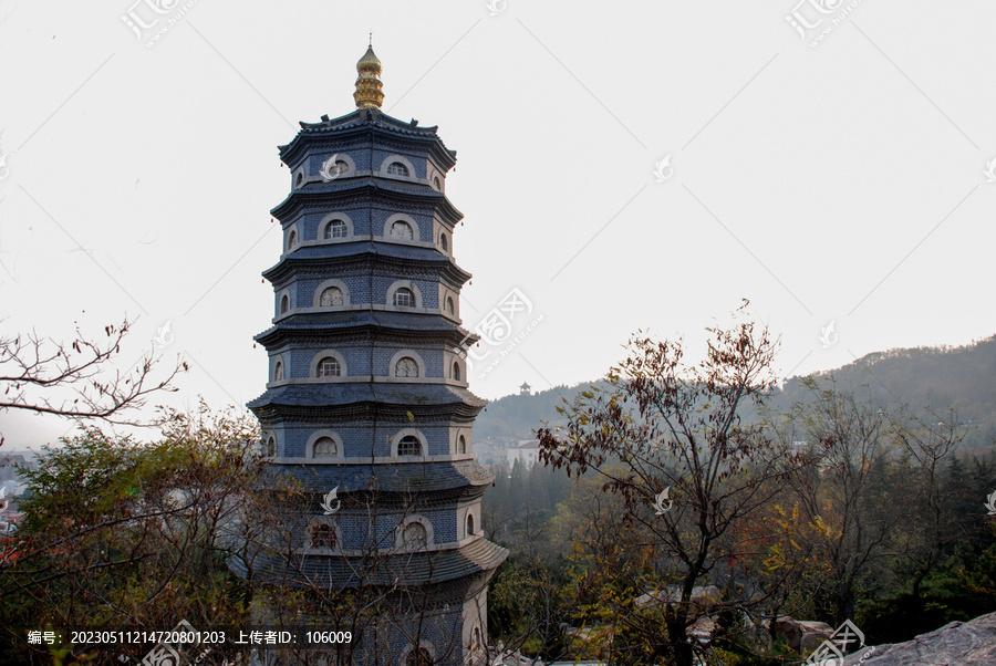 青岛湛山寺药师琉璃光如来宝塔