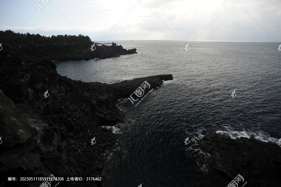 韩国火山岩石