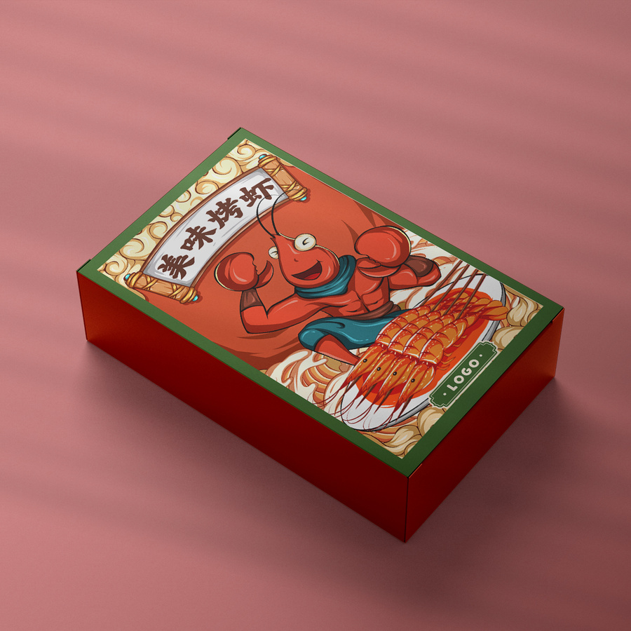 美味烤蝦包裝