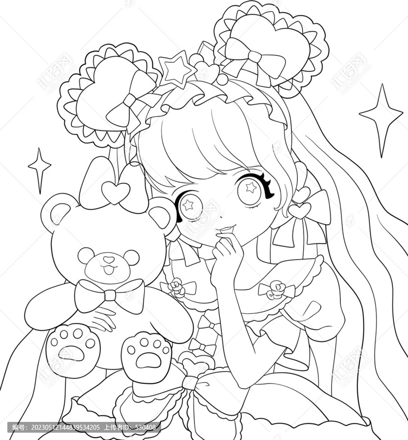 魔女兔兔熊寶寶