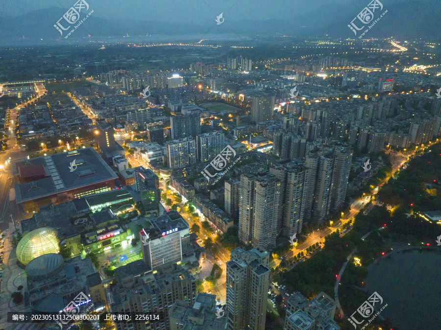 眉山市夜景